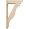 Ekena Millwork 5 1/2-in W x 18-in D x 30-in H Funston Trad Rough Cedar Woodgrain TimberThane Outlooker, Primed Tan OUTUR055X18X30FST04RCPR - alternate 6